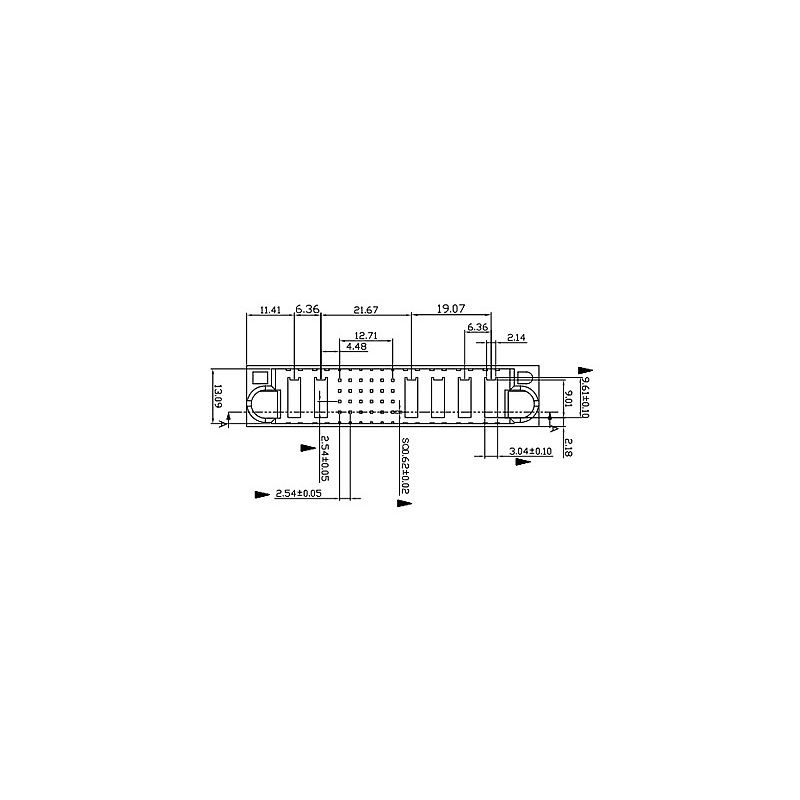 4+24+2插头绝缘体公座
